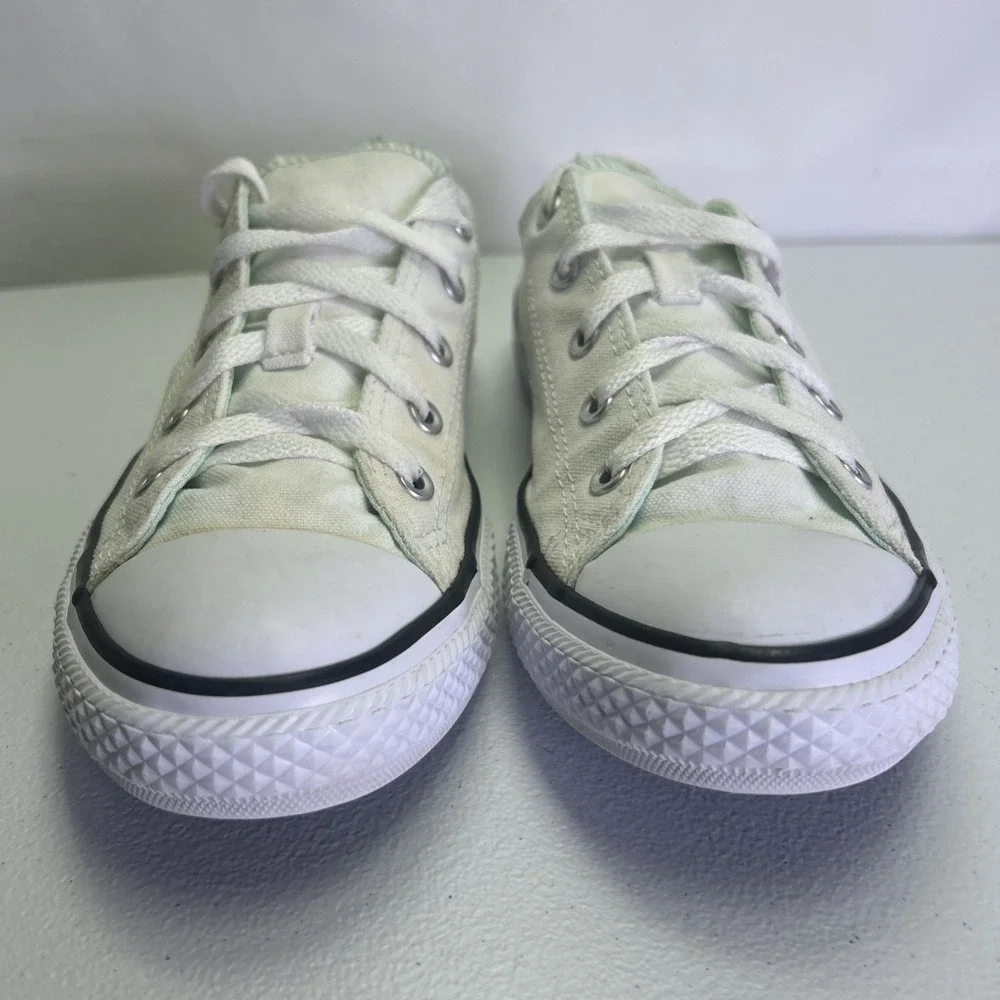 Converse All Star Low Mint Green Youth Size 4 Women's Size 6 Pastel Canvas Ox
